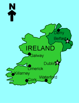 Ireland Map