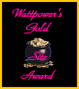 Wattpower's Gold Site Award