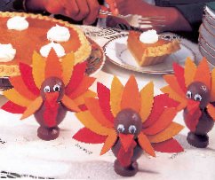 Turkey Table Favors