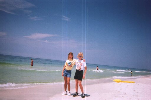 Lauren & Amanda in Summer 1998