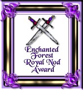 The Royal Nod Award!!!!! Thank you sosososo much for brightenin' up m'day!