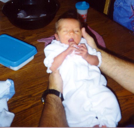 First Bath!