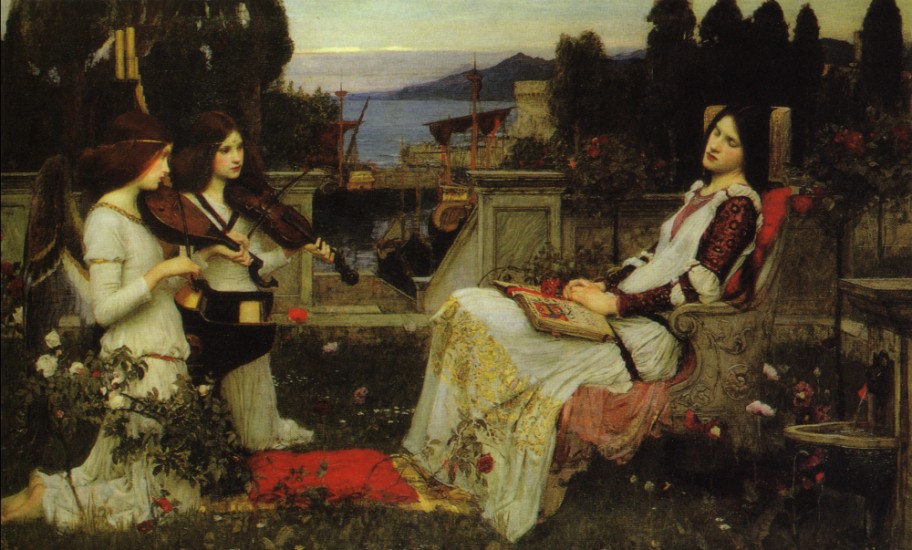 J.W. Waterhouse's Cecelia