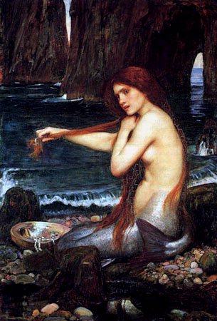 J.W. Waterhouse's The Mermaid