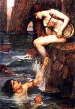 J.W. Waterhouse's The Siren