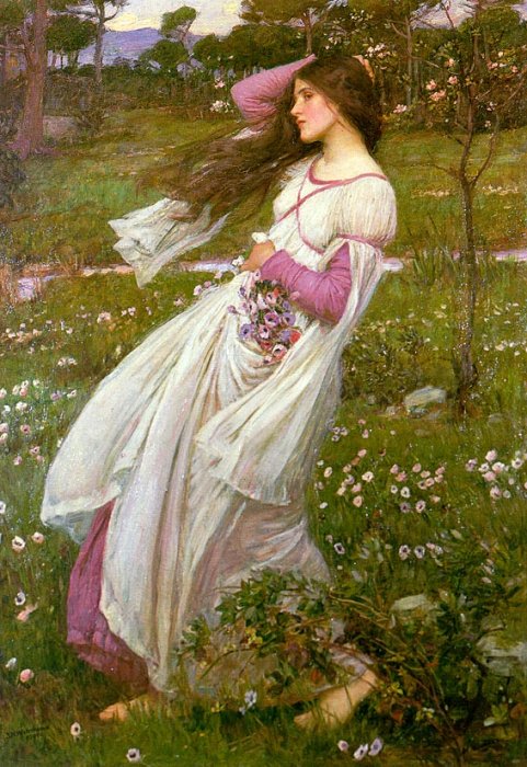 J.W. Waterhouse's Windflowers