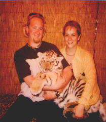 brendon, myself, and the tiger