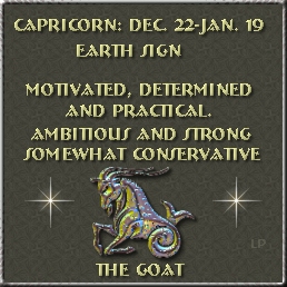 Capricorn/plaque