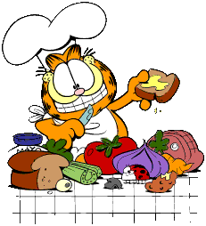 Garfield  the Chef !