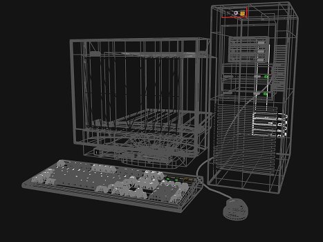 Computadora Personal WireFrame