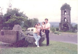 I brought my family to Cagsawa Ruins as part of my visit to my roots