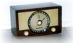 Zenith Wooden Radio