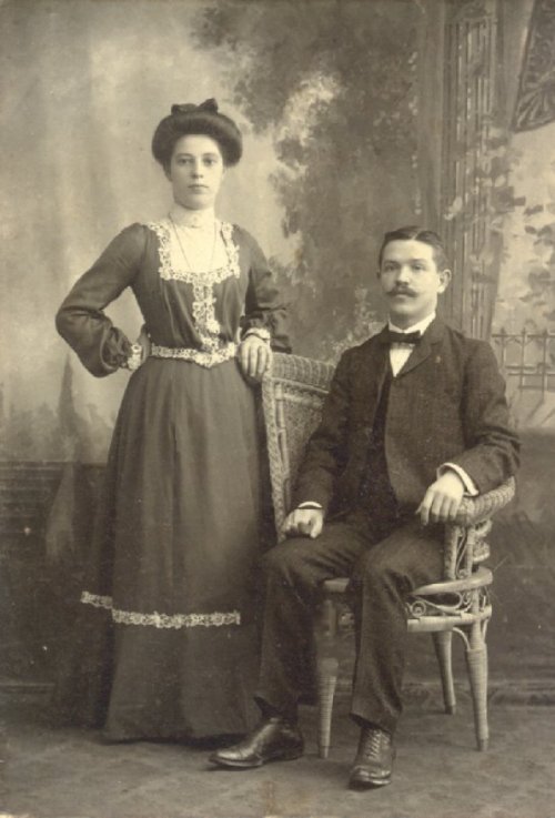 John and Teresa Winkler, about 1898