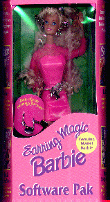 Radio Shack Earring Magic Barbie and Software Pak