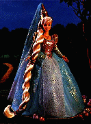 Rapunzel in blue