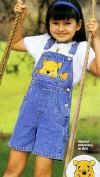 Pooh Peek Shortall (childrens)