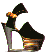 Platform shoe designed by Salvatore Farragamo, 1938