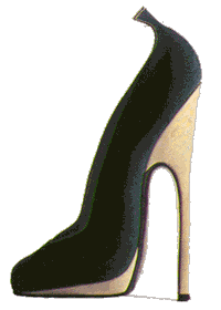 Fetish shoe designed by Andre Perugia, 1948