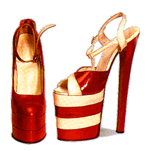 English platform shoes, 1970s