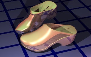 Entire metal clogs