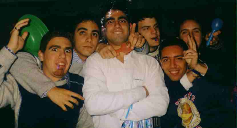 Davd, Lucas, el Maestro, Toms, Javier y Juan PAblo.