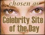 Celebrity Site of the Day on October 17, 1999.