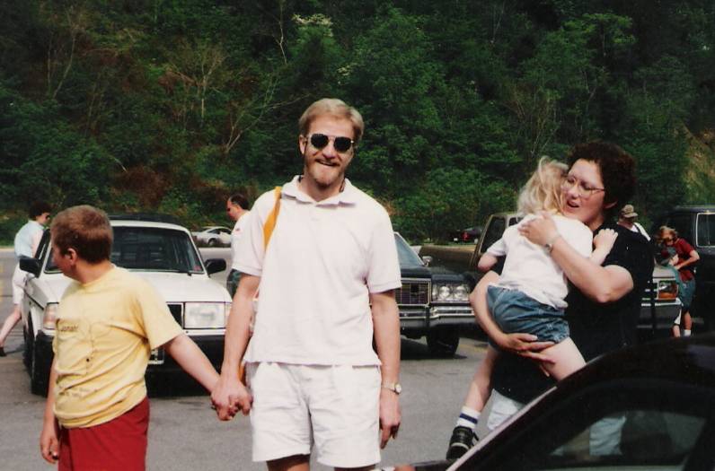 early trip to Dollywood, May 5, 1996