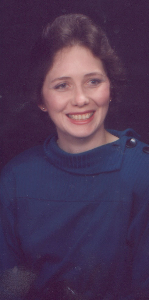 Cathy arriving in San Angelo, Texas, November, 1985