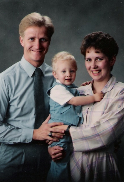 taken at Bean Photography Studio, San Angelo, Texas, April 1988