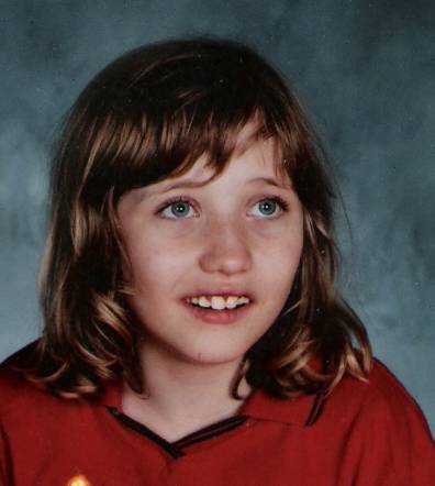 Kate school picture, October 2000, 9 years old