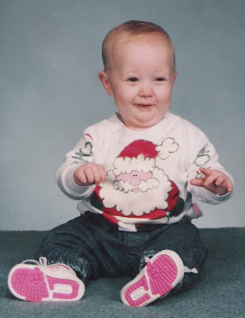 the bitter taste of Christmas Present, November, 1991, 6 months old