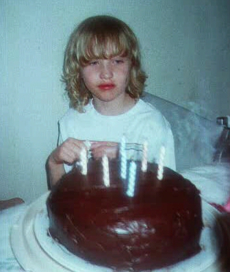 Kate turning 7, May 23, 1998