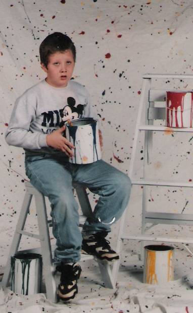 Luke, school picture, April, 1995