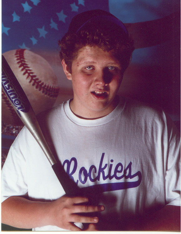 Luke, Rockies individual pictures, Spring 2002