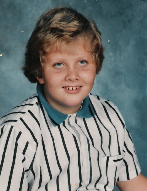 Luke at Eagleton Elementary, Blount County, Tennessee, November, 1996