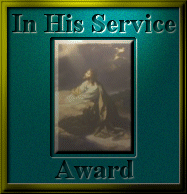 In His Service Award