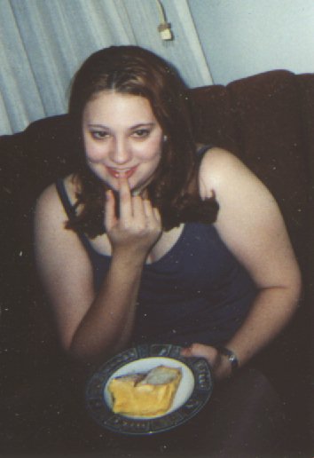 Here's vampi during the night of the killer birthday cake :P~