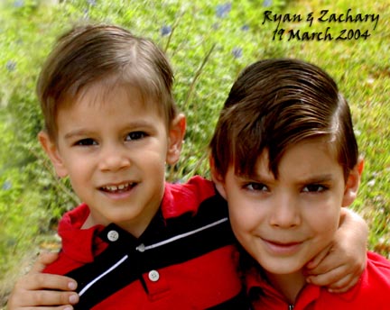 Ryan & Zachary - Spring, 2004