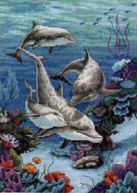 Dolphin Cross Stitch