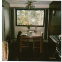 Picture of my dining room before painting