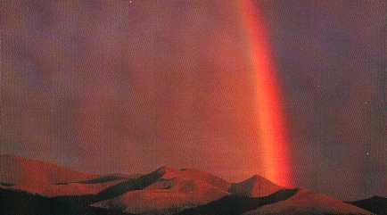 Rainbow near the Arctic Circle