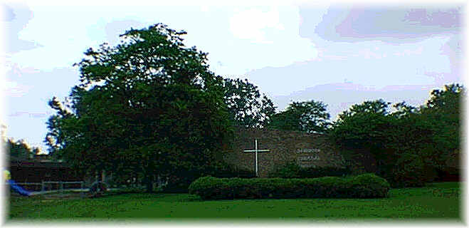 Front of Dearborn Christian Church