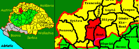 Bars and Hont Counties