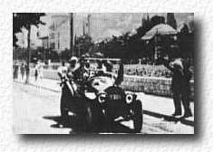 The Archduke and his car just before the assassination