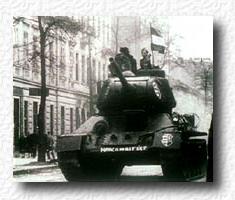 Hungarian Tank in 1956