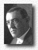 US President Woodrow Wilson