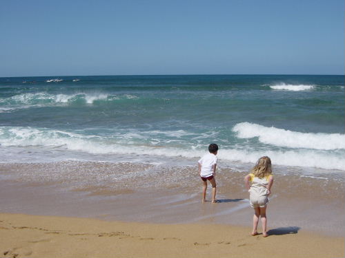 Noah and Kelsey at North Shore