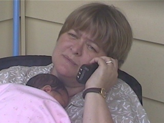 Teaching her how to use the phone EARLY!!!