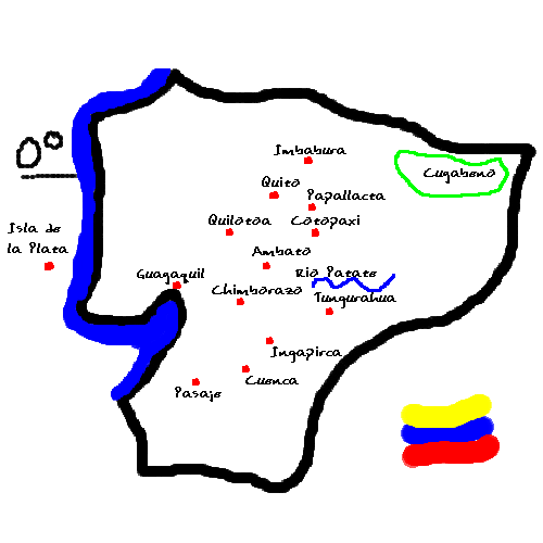 ecuador map