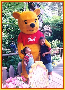 Me and Pooh at Disneyland